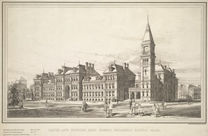 Latin and English High School buildings, Boston, Mass.
