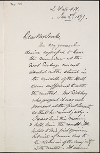 Letter from Charles C. Perkins to Francis H. Jenks, 1879 January 2