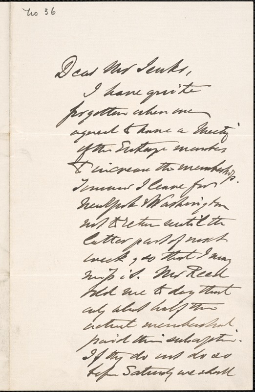Letter from Charles C. Perkins to Francis H. Jenks, 1879 October 27