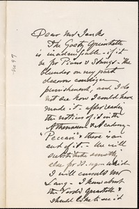 Letter from Charles C. Perkins to Francis H. Jenks, 1880 October 22