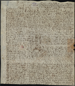 Letter from Richard Davis Webb, Dublin, [Ireland], to Maria Weston Chapman, 1st [Day] of Fifth Month -- 1843