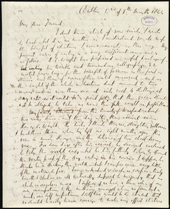 Letter from Richard Davis Webb, Dublin, [Ireland], to Maria Weston Chapman, 2nd [day] of 9th month 1844