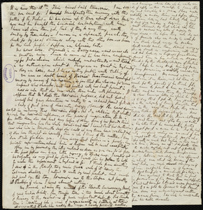 Letter from Richard Davis Webb, Dublin, [Ireland], to Maria Weston Chapman, 10 mo[nth] 17[th day] 1844