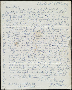 Letter from Richard Davis Webb, Dublin, [Ireland], to Maria Weston Chapman, 17th [day] of 6th mo[nth] 1845