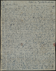 Letter from Richard Davis Webb, Dublin, [Ireland], to Maria Weston Chapman, 30th [day] of Sixth Month 1845
