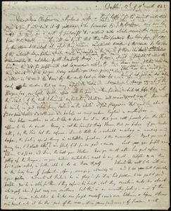 Letter from Hannah Webb, Dublin, [Ireland], to Maria Weston Chapman, 17th of 11th month 1845