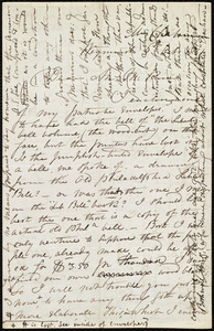 Letter from Maria Weston Chapman, Weymouth, [Mass.], to James Miller M'Kim, 6th Oct. 1861