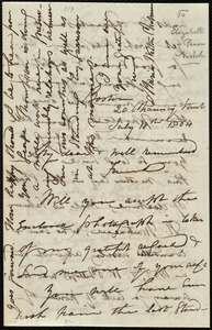 Letter from Maria Weston Chapman, 20 Chauncy Street, Boston, [Mass.], to Elizabeth Pease Nichol, July 18th, 1864