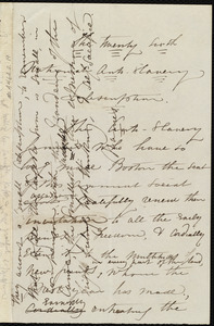 Draft of the announcement for the twenty-sixth National Anti-Slavery Subscription by Maria Weston Chapman, [Boston?, Mass.], [1859?]