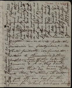 Letter from Maria Weston Chapman, Paris, [France], to Mary Anne Estlin, June 27th, [1852]