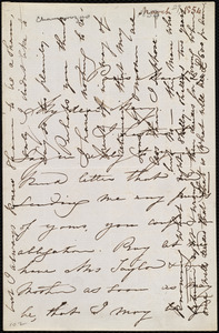 Letter from Maria Weston Chapman, Paris, [France], to Mary Anne Estlin, March 29, [1854]