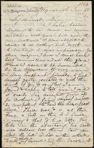Letter from Maria Weston Chapman, Weymouth, [Mass.], to Mary Anne Estlin, Jan. 28, [1856]