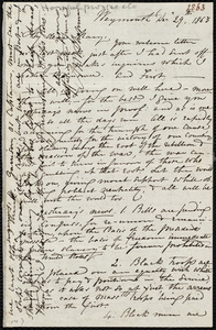 Letter from Maria Weston Chapman, Weymouth, [Mass.], to Mary Anne Estlin, Dec. 29th, 1863