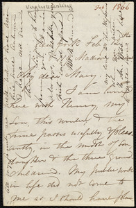 Letter from Maria Weston Chapman, 119 Madison Avenue, New York, to Mary Anne Estlin, Feb'y 12th, [1866]
