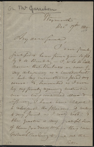 Letter from Maria Weston Chapman, Weymouth, [Mass.], to Mary Anne Estlin, Dec. 17th, 1880