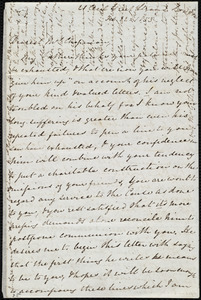 Letter from Mary Anne Estlin, 21 Cecil Street, Strand, [London, England], to Maria Weston Chapman, Feb. 22, 1853