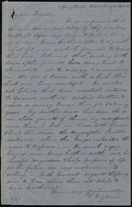 Letter from Eliza Wigham, 5 Gray Street, Edinburgh, [Scotland], to Maria Weston Chapman, 29-9-55 [29 Sept. 1855]