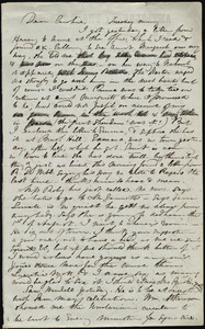 Incomplete letter from Maria Weston Chapman, [Boston?, Mass.], to Caroline Weston, Tuesday morning, [July 1845?]