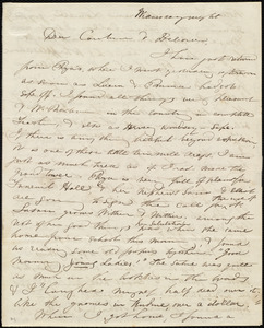 Letter from Maria Weston Chapman to Caroline Weston and Deborah Weston, Wednesday night, [1845?]