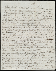 Letter from Maria Weston Chapman, [Boston?, Mass.], to Caroline Weston, Monday [1842?]
