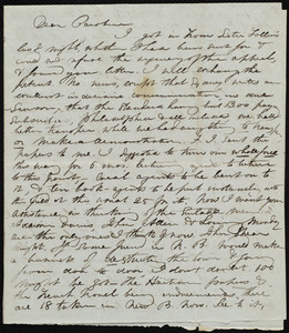 Letter from Maria Weston Chapman, [Boston?, Mass.], to Caroline Weston, Sunday