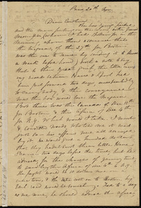Letter from Maria Weston Chapman, Paris, [France], to Caroline Weston, 20th Nov. [1852?]