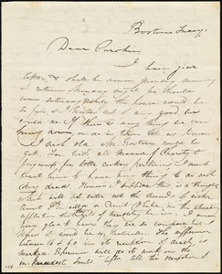 Letter from Maria Weston Chapman, Boston, [Mass.], to Caroline Weston, Friday [1839?]