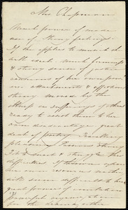 Letter to Maria Weston Chapman, [London?, England], [1848-1855]
