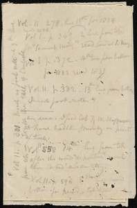 Notes by Maria Weston Chapman, [Not before 1876 June 27]