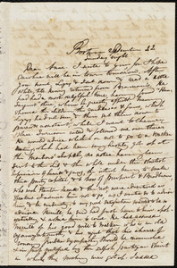 Incomplete letter from Maria Weston Chapman, Boston, [Mass.], to Anne Warren Weston, September 22, [1839?], Sunday night