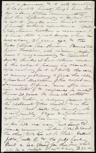 Partial letter from Maria Weston Chapman