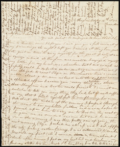 Letter from Sylvia Ann Ammidon, Hingham, [Mass.], to Deborah Weston, October 18th, 1830, Tues. Morn[ing]