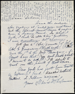 Letter from Maria Weston Chapman, [Boston, Mass.], to Deborah Weston, [May 15, 1839]