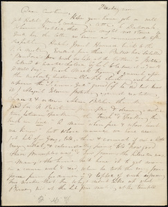 Letter from Maria Weston Chapman, [Boston?, Mass.], to Caroline Weston, Tuesday noon