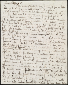 Letter from Maria Weston Chapman, [Boston?, Mass.], to Anne Warren Weston, [1840?]
