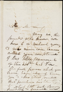 Rough draft of letter from Maria Weston Chapman, [Boston?, Mass.], to Louisa Gilman Loring, [1857?]