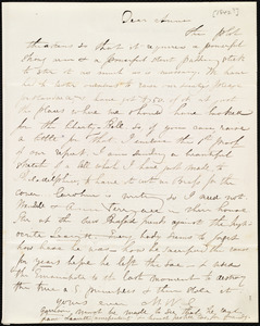 Letter from Maria Weston Chapman, [Boston, Mass.], to Anne Warren Weston, [1842?]
