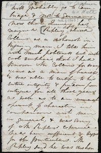 Fragment of letter from Maria Weston Chapman, [1848?]