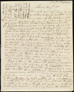 Letter from Maria Weston Chapman, Boston, [Mass.], to Caroline Weston, Dec. 7th, 1843