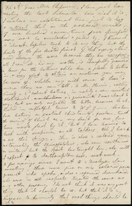 Letter from Rachel W. Stearns, [Springfield?, Mass.], to Maria Weston Chapman, Feb. 4th, [1844?]