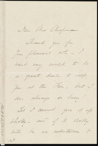 Letter from Susan Hale, Brookline, [Mass.], to Maria Weston Chapman, December 11, [1857?]