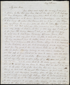 Letter from Maria Weston Chapman, [Boston, Mass.], to Anne Warren Weston, May 5th, 1845 [or 1846]