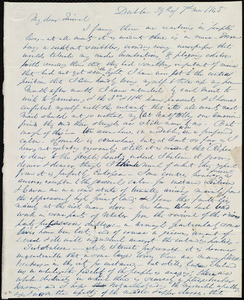 Letter from Richard Allen, Dublin, [Ireland], to Maria Weston Chapman, 29th [day] of 7th mo[nth] 1845