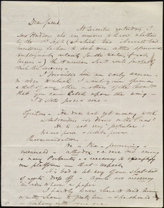 Letter from Wendell Phillips, Natick, [Mass.], to Maria Weston Chapman, Aug't 2nd, 1845