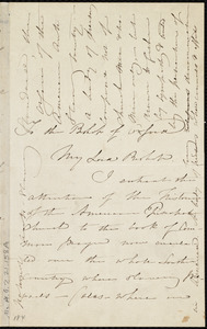 Letter from Maria Weston Chapman to Samuel Wilberforce, [1845?]
