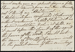 Letter from Mary Carpenter, Bristol, [England], to Maria Weston Chapman, Oct. 31st, 1846