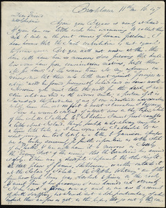 Letter from Richard Allen, Brooklawn, to Maria Weston Chapman, 11th mo[nth] 16 [day] [18]47