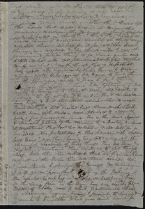 Letter from Maria Weston Chapman, Paris, [France], to Anne Warren Weston, Deborah Weston, Lucia Weston, and Emma Forbes Weston, Nov. 14, 1848
