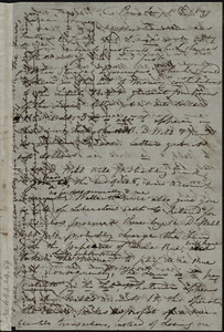 Letter from Maria Weston Chapman, Paris, [France], to Anne Warren Weston, Jan'y 10th, 1849