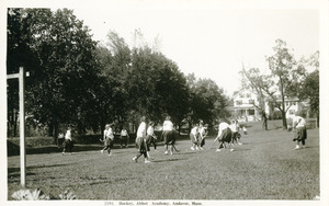 Hockey at Abbot Academy, Andover, Mass.